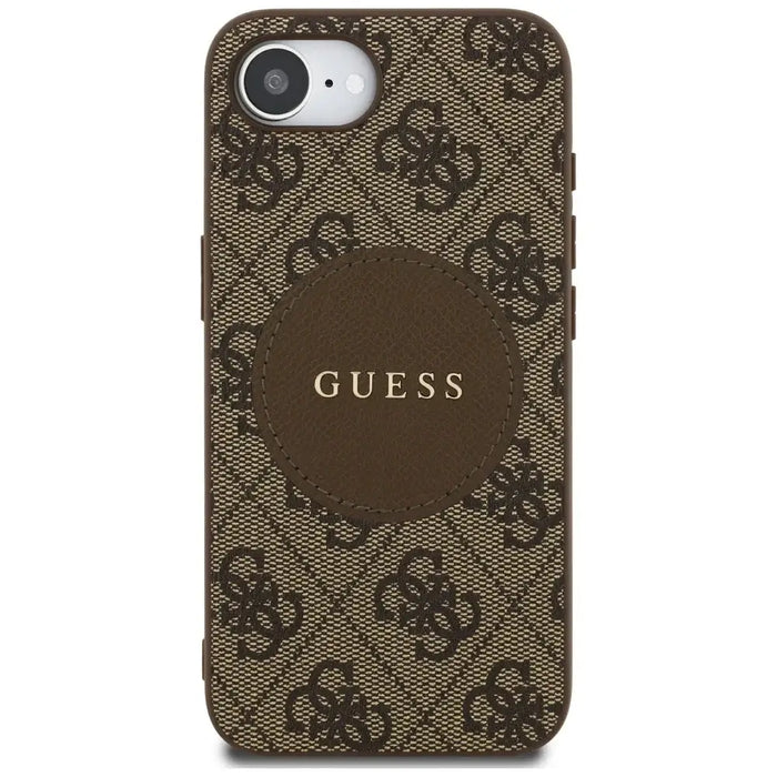 Калъф Guess 4G Circle Classic Logo MagSafe за iPhone 16e