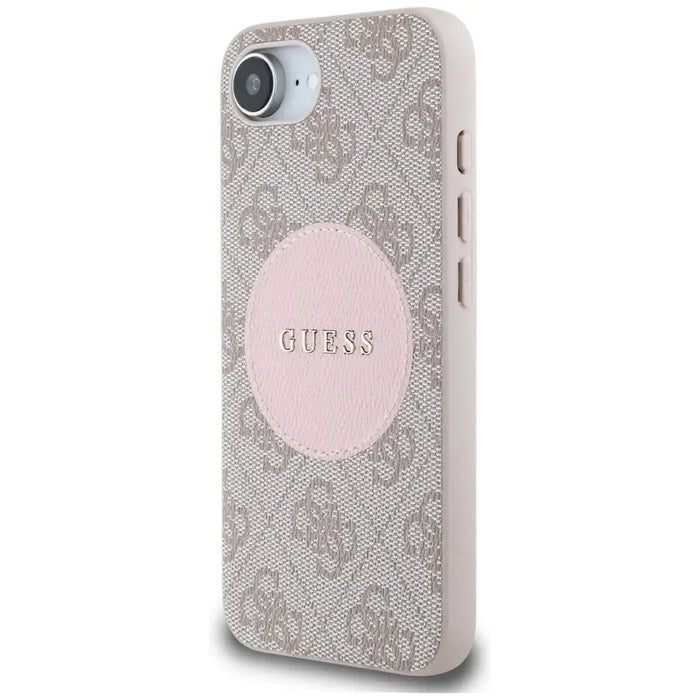 Калъф Guess 4G Circle Classic Logo MagSafe за iPhone 16e