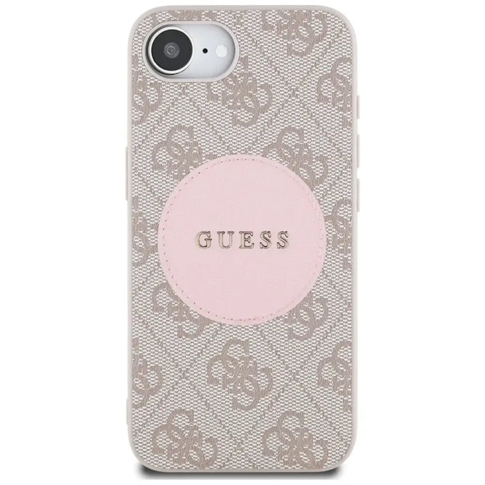 Калъф Guess 4G Circle Classic Logo MagSafe за iPhone 16e