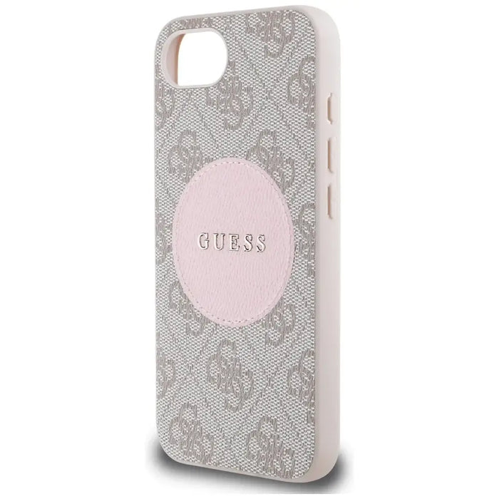 Калъф Guess 4G Circle Classic Logo MagSafe за iPhone 16e