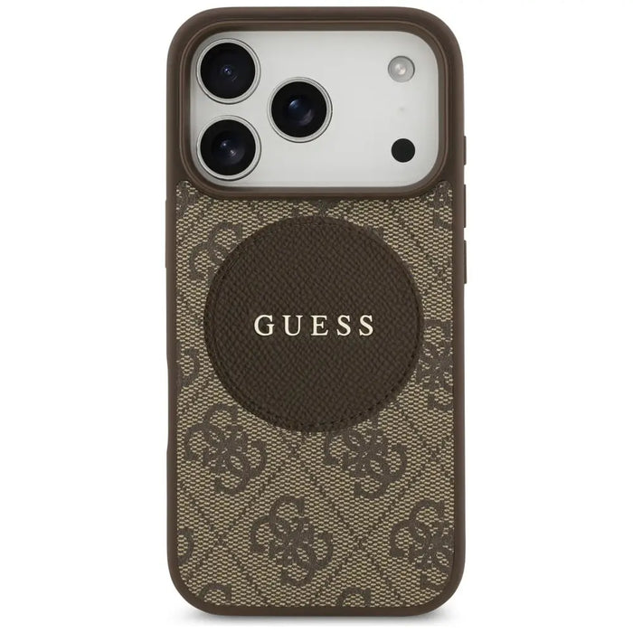 Калъф Guess 4G Circle Classic Logo MagSafe за iPhone 17 Pro