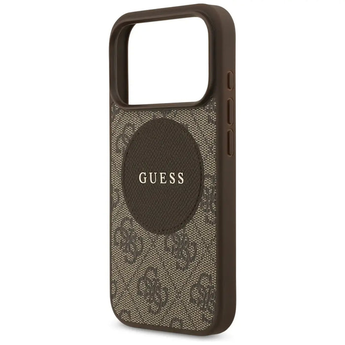 Калъф Guess 4G Circle Classic Logo MagSafe за iPhone 17 Pro