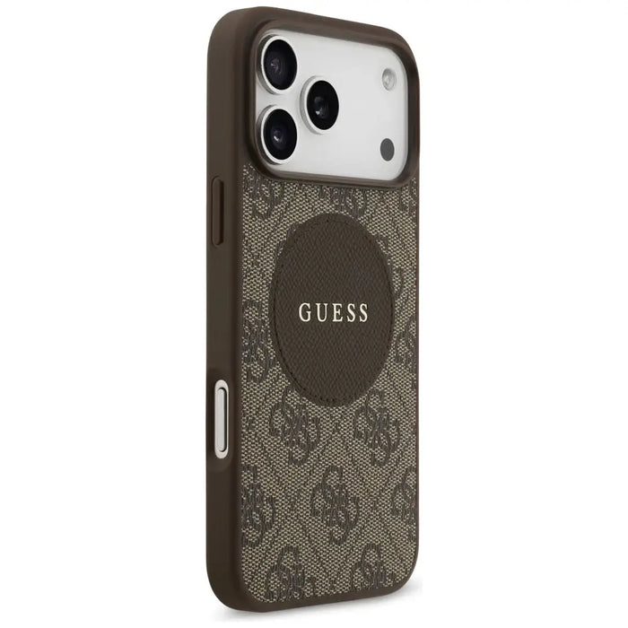 Калъф Guess 4G Circle Classic Logo MagSafe за iPhone 17 Pro