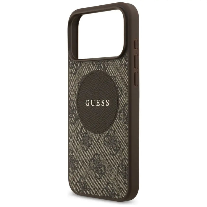 Калъф Guess 4G Circle Classic Logo MagSafe за iPhone 17 Pro