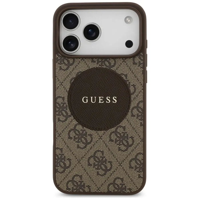 Калъф Guess 4G Circle Classic Logo MagSafe за iPhone 17 Pro