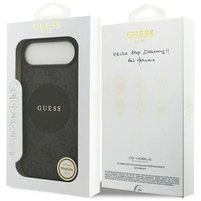 Калъф Guess 4G Circle Classic Logo MagSafe за iPhone Air