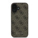 Калъф Guess 4G Classic iPhone 16 Plus - кафяв