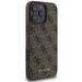 Калъф Guess 4G Classic iPhone 16 Pro Max - кафяв