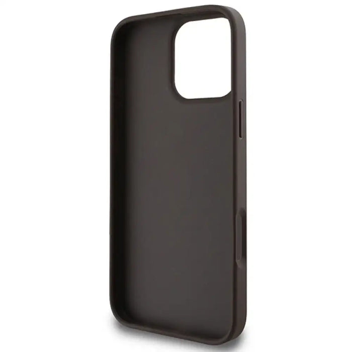 Калъф Guess 4G Classic iPhone 16 Pro Max - кафяв