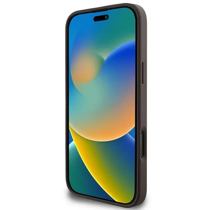 Калъф Guess 4G Classic iPhone 16 Pro Max - кафяв