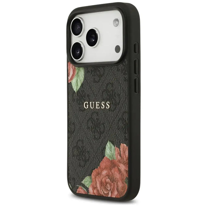 Калъф Guess 4G Flowers Print MagSafe за iPhone 17 Pro Max