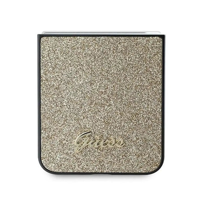 Калъф Guess 4G Glitter Script за Samsung Galaxy Z Flip 6