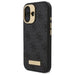 Калъф Guess 4G Logo Plate MagSafe iPhone 16 - черен