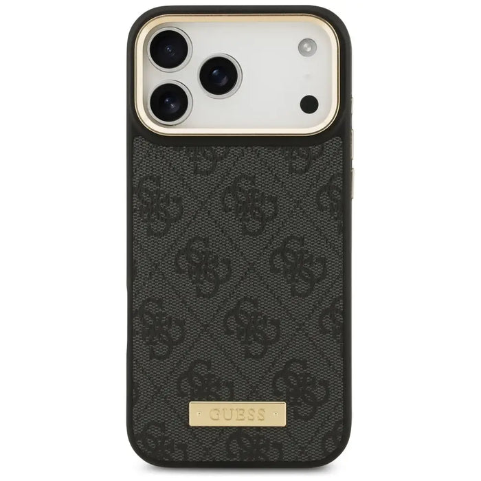 Калъф Guess 4G Logo Plate MagSafe за iPhone 17 Pro Max