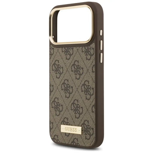 Калъф Guess 4G Logo Plate MagSafe за iPhone 17 Pro Max