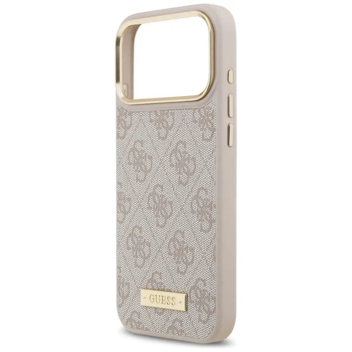 Калъф Guess 4G Logo Plate MagSafe за iPhone 17 Pro Max