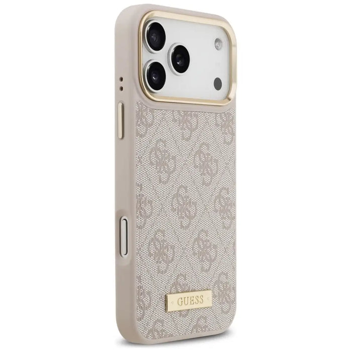 Калъф Guess 4G Logo Plate MagSafe за iPhone 17 Pro Max
