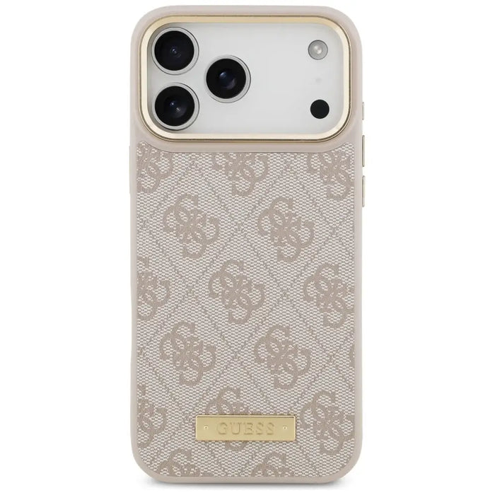 Калъф Guess 4G Logo Plate MagSafe за iPhone 17 Pro Max