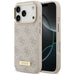 Калъф Guess 4G Logo Plate MagSafe за iPhone 17 Pro - розов