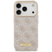 Калъф Guess 4G Logo Plate MagSafe за iPhone 17 Pro - розов