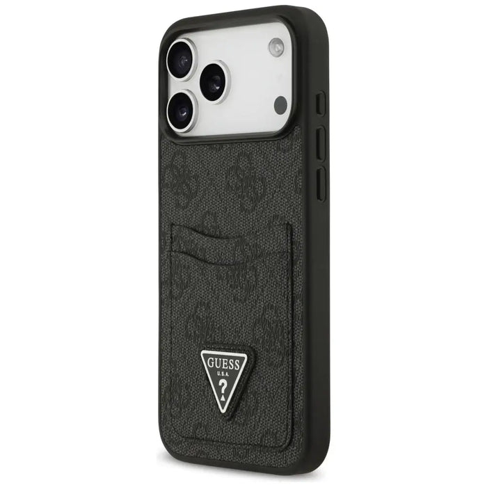Калъф Guess 4G nauble Card Triangle за iPhone 17 Pro Max