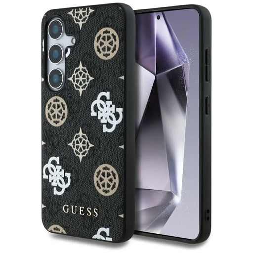 Калъф Guess 4G Printed Colored Peony Pattern MagSafe