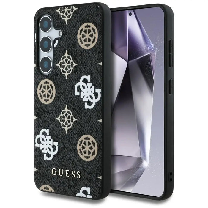 Калъф Guess 4G Printed Colored Peony Pattern MagSafe