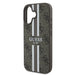 Калъф Guess 4G Printed Stripes MagSafe iPhone 16 Plus