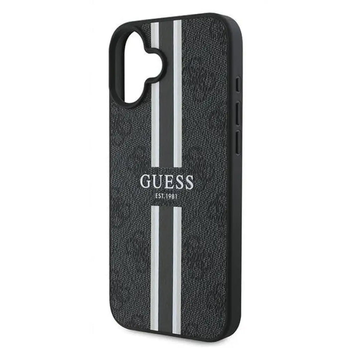 Калъф Guess 4G Printed Stripes MagSafe за iPhone 16 Plus