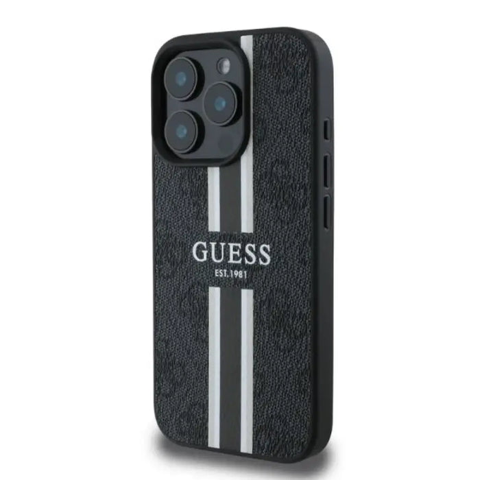 Калъф Guess 4G Printed Stripes MagSafe за iPhone 16 Pro