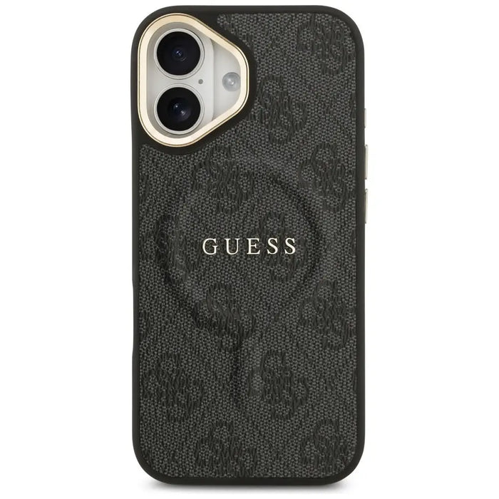 Калъф Guess 4G PU Classic Logo MagSafe за iPhone 17 - черен