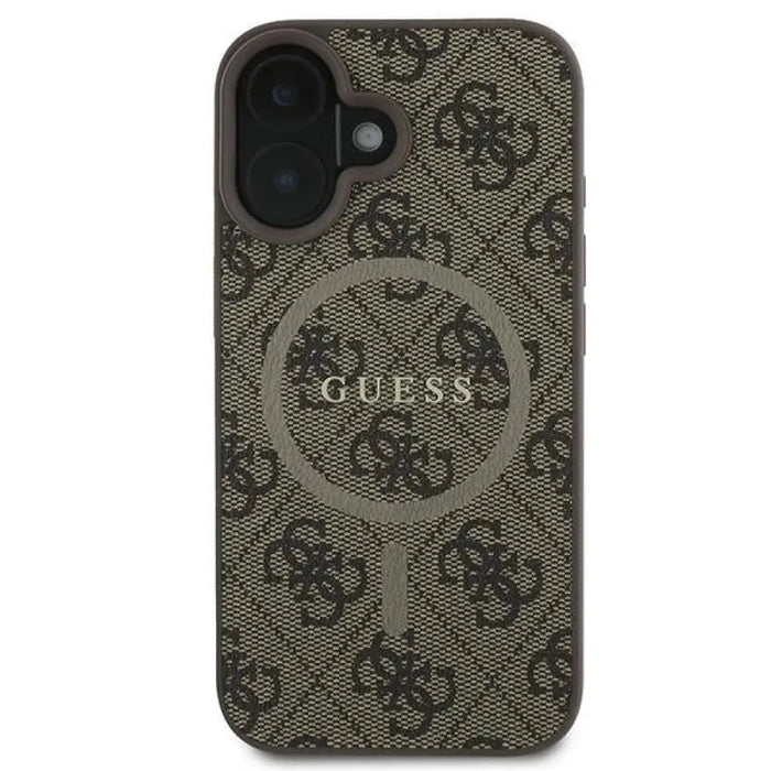 Калъф Guess 4G Ring Classic Logo MagSafe iPhone 16 Plus