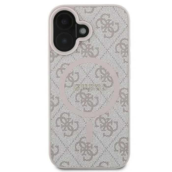 Калъф Guess 4G Ring Classic Logo MagSafe iPhone 16 Plus