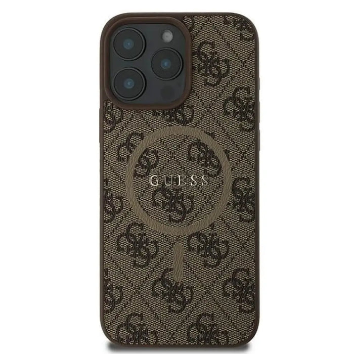 Калъф Guess 4G Ring Classic Logo MagSafe iPhone 16 Pro