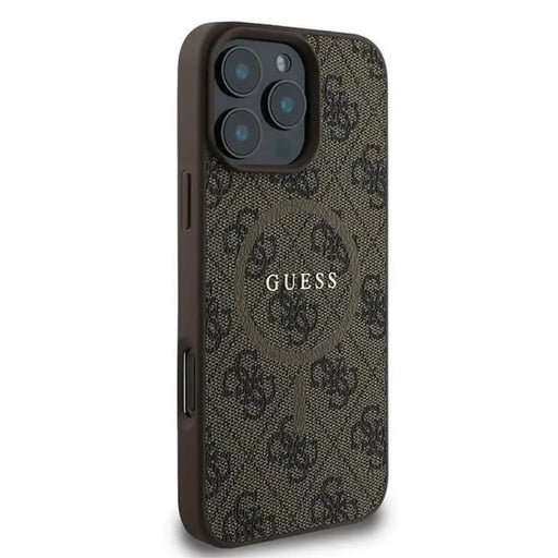 Калъф Guess 4G Ring Classic Logo MagSafe iPhone 16 Pro