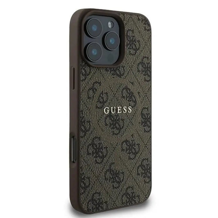Калъф Guess 4G Ring Classic Logo MagSafe iPhone 16 Pro