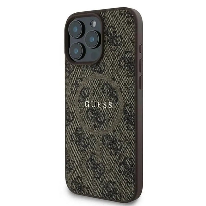 Калъф Guess 4G Ring Classic Logo MagSafe iPhone 16 Pro