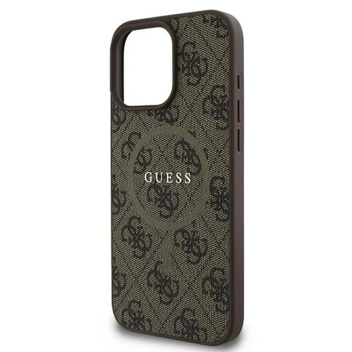 Калъф Guess 4G Ring Classic Logo MagSafe iPhone 16 Pro
