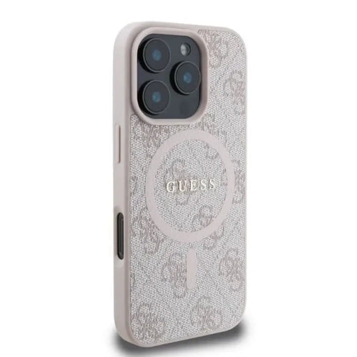Калъф Guess 4G Ring Classic Logo MagSafe iPhone 16 Pro