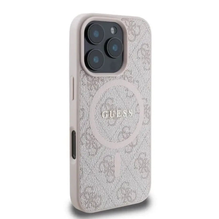 Калъф Guess 4G Ring Classic Logo MagSafe iPhone 16 Pro