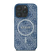 Калъф Guess 4G Ring Classic Logo MagSafe iPhone 16 Pro - син