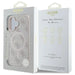 Калъф Guess 4G Ring Classic Logo MagSafe iPhone 16 - розов
