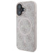 Калъф Guess 4G Ring Classic Logo MagSafe iPhone 16 - розов