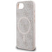 Калъф Guess 4G Ring Classic Logo MagSafe iPhone 16e - розов