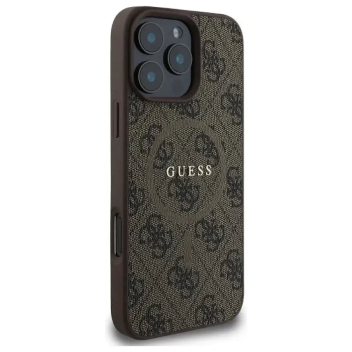 Калъф Guess 4G Ring Classic Logo MagSafe за iPhone 16 Pro
