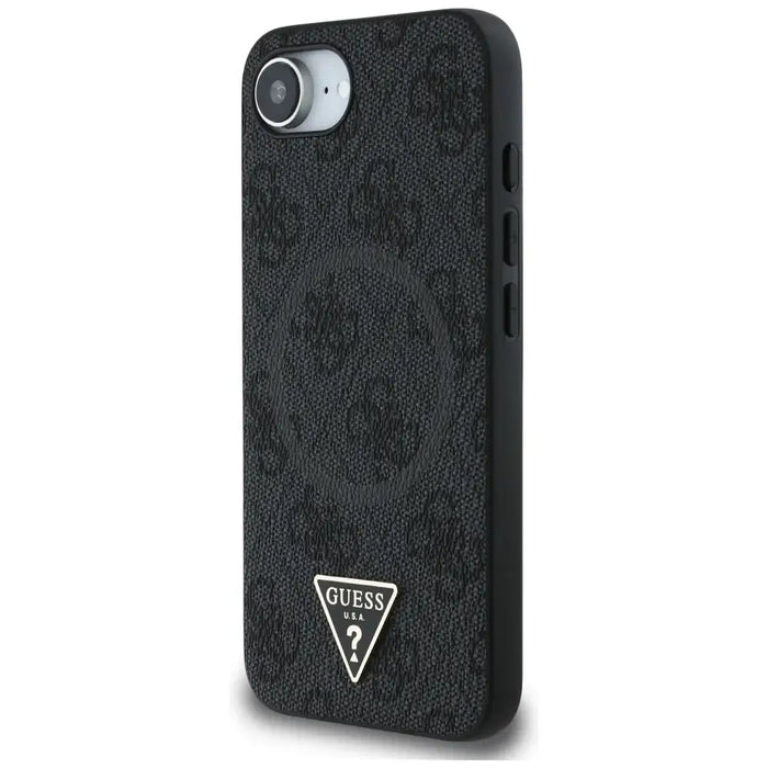 Калъф Guess 4G Ring Triangle Logo MagSafe за iPhone 16e