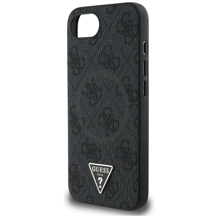 Калъф Guess 4G Ring Triangle Logo MagSafe за iPhone 16e
