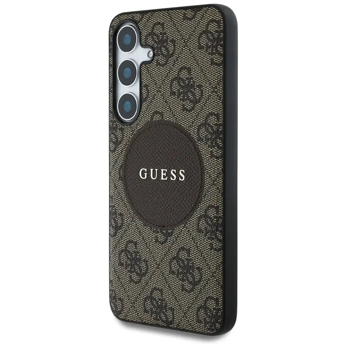 Калъф Guess 4G Round Patch Classic Logo MagSafe за Samsung