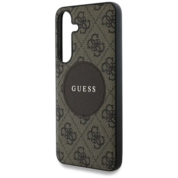 Калъф Guess 4G Round Patch Classic Logo MagSafe за Samsung