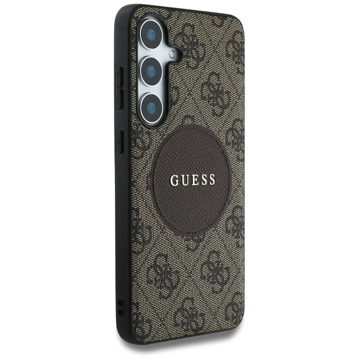 Калъф Guess 4G Round Patch Classic Logo MagSafe за Samsung